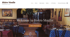 Desktop Screenshot of bistromoulin.com